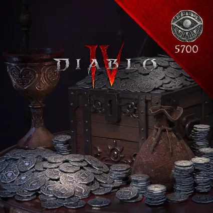 Diablo® IV - 5700 Platinum: 5000 + 700 Platinum Bonus | XBOX | На любой аккаунт