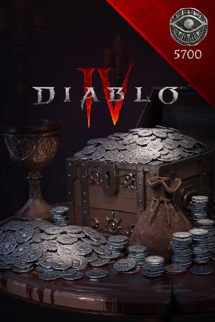 Diablo® IV - 5700 Platinum: 5000 + 700 Platinum Bonus | XBOX | На любой аккаунт