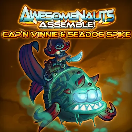 Cap'n Vinnie  Seadog Spike - Awesomenauts Assemble! Skin | XBOX | На любой аккаунт