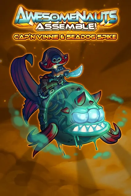 Cap'n Vinnie  Seadog Spike - Awesomenauts Assemble! Skin | XBOX | На любой аккаунт