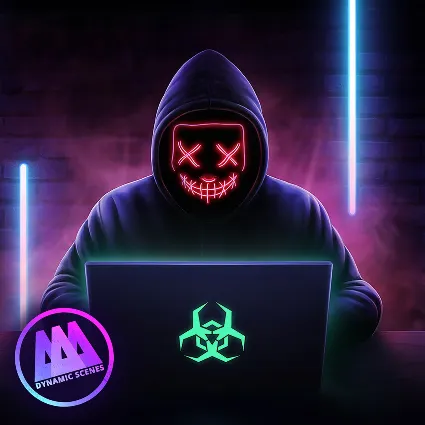 AAA Dynamic Scenes - Anon Neon Hacker Dynamic Scene | XBOX | На любой аккаунт
