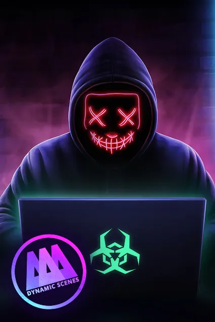 AAA Dynamic Scenes - Anon Neon Hacker Dynamic Scene | XBOX | На любой аккаунт
