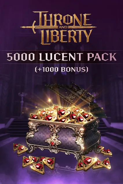5,000 Lucent Pack (+1,000) - Throne and Liberty | XBOX | На любой аккаунт