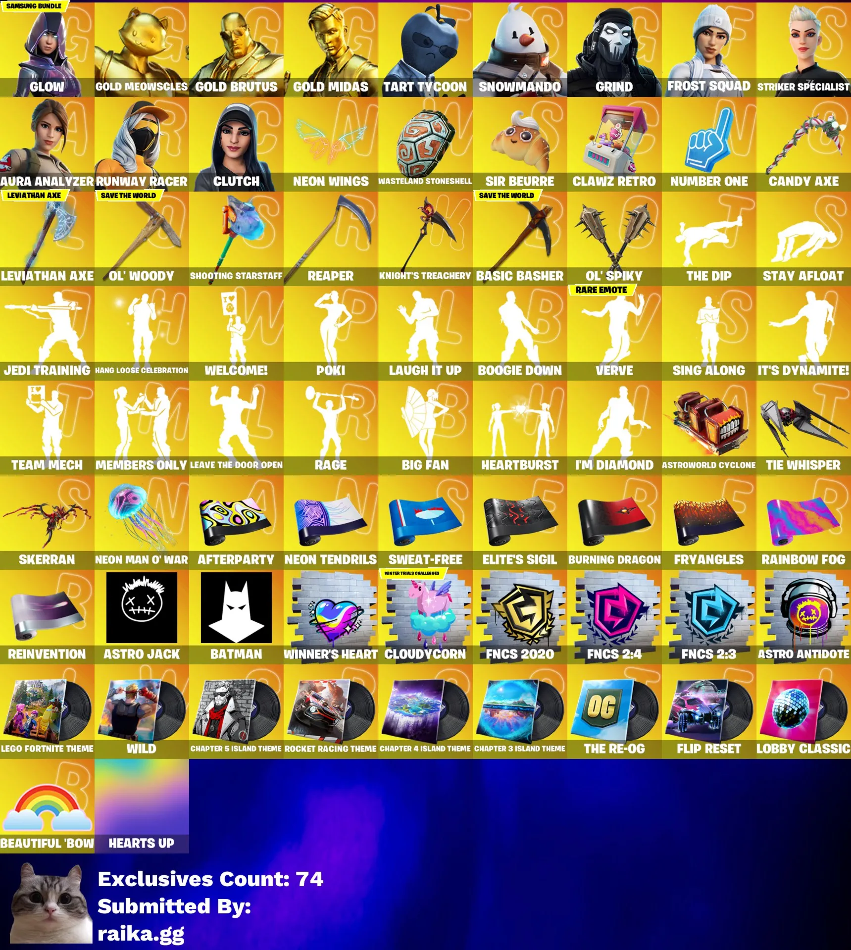 Автовыдача • FN (Все Платформы) • 201 скин • Полный доступ • 2 Подарка