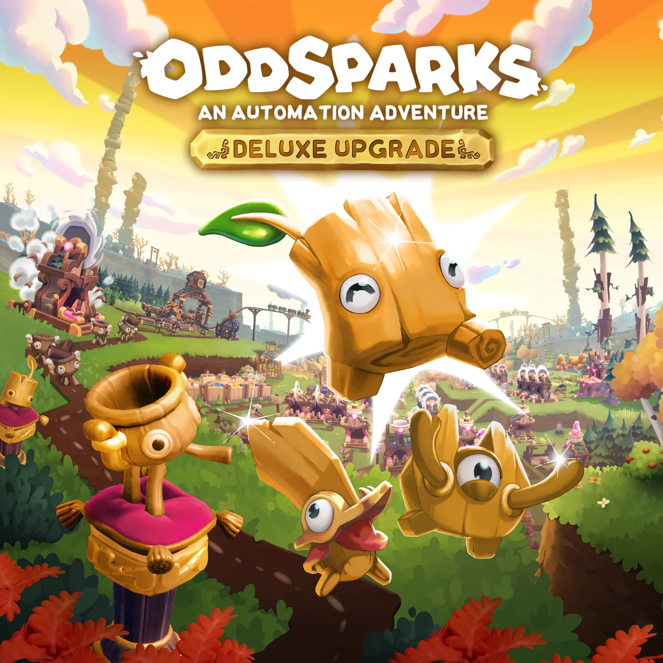 Oddsparks: An Automation Adventure - Deluxe Upgrade | XBOX+PC | На любой аккаунт