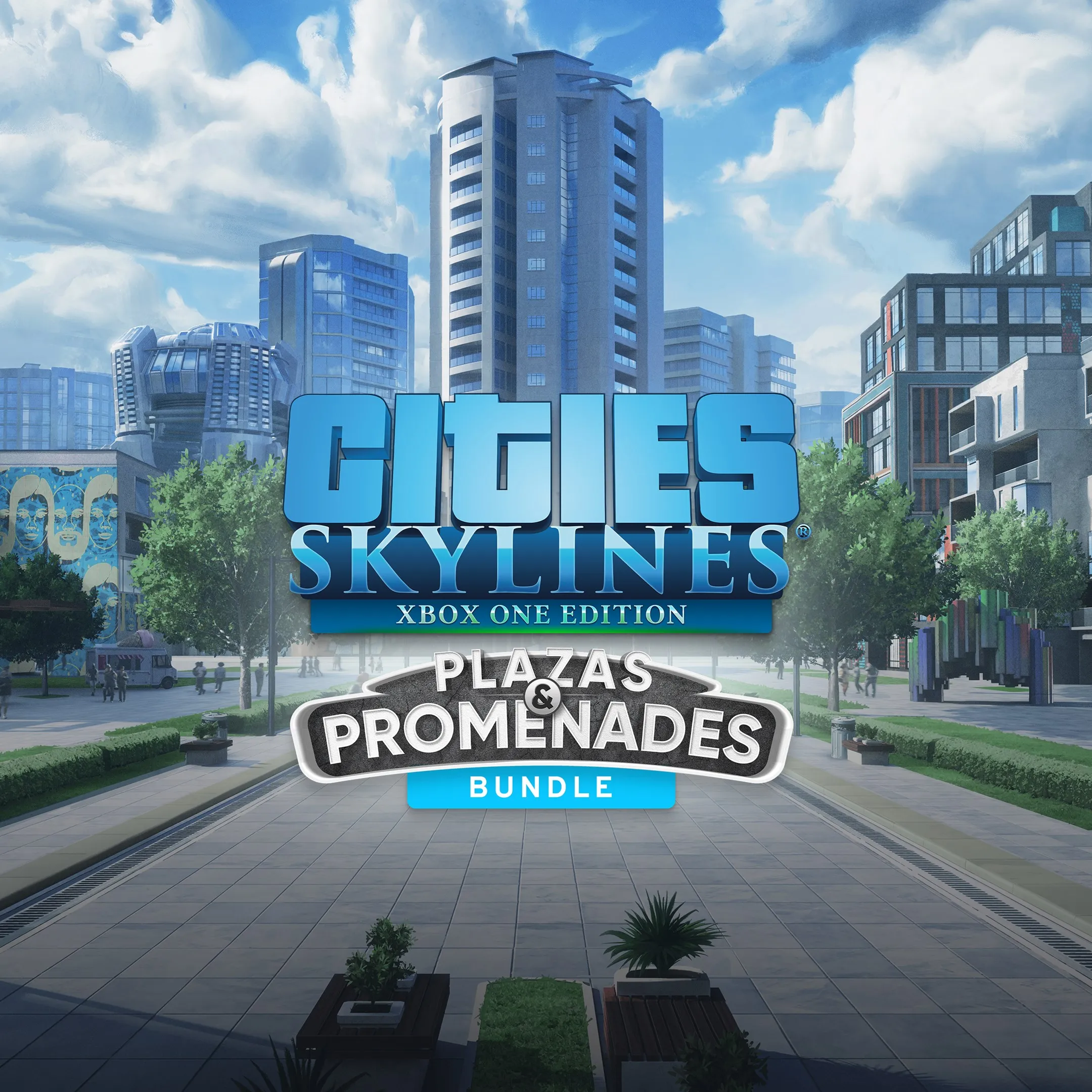Cities: Skylines - Plazas & Promenades Bundle | XBOX | На любой аккаунт