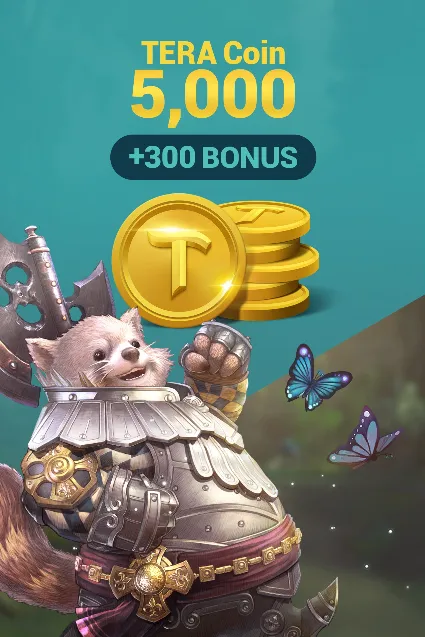 [NA/EU] TERA Coin 5,000 (+300 BONUS) | XBOX | На любой аккаунт