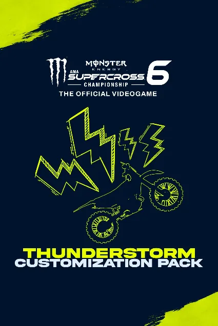 Monster Energy Supercross 6 - Customization Pack Thunderstorm | XBOX | На любой аккау