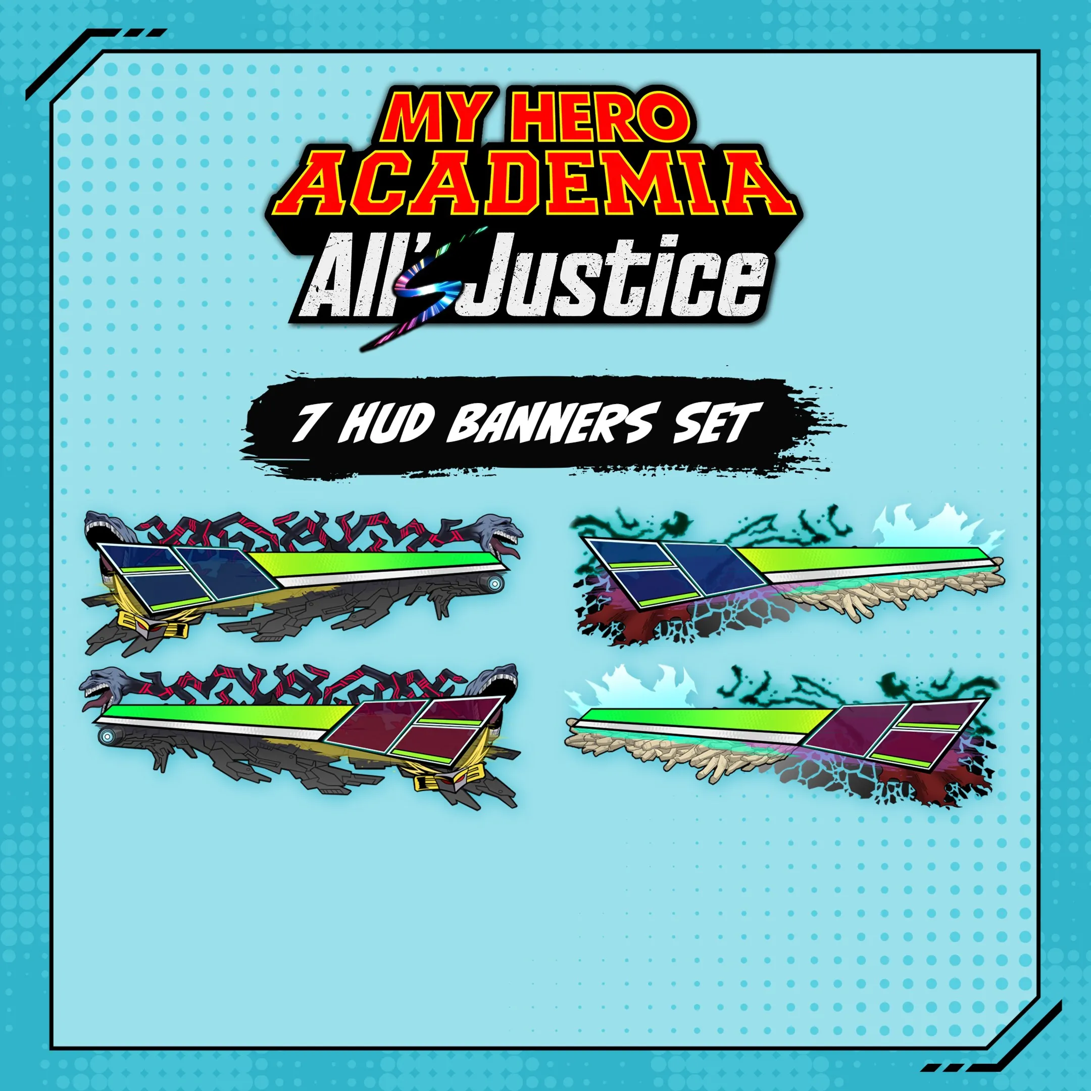 MY HERO ACADEMIA: All’s Justice - 7 HUD Banners Set | XBOX | На любой аккаунт