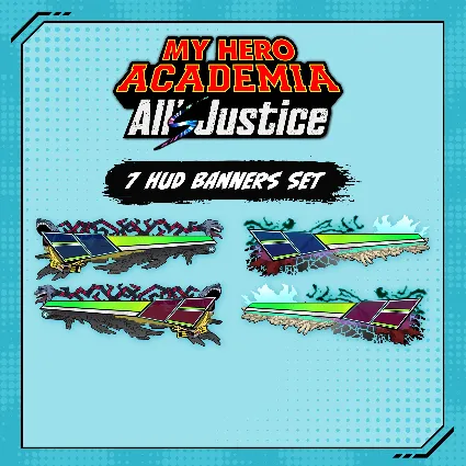 MY HERO ACADEMIA: All’s Justice - 7 HUD Banners Set | XBOX | На любой аккаунт