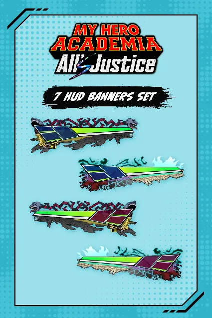 MY HERO ACADEMIA: All’s Justice - 7 HUD Banners Set | XBOX | На любой аккаунт