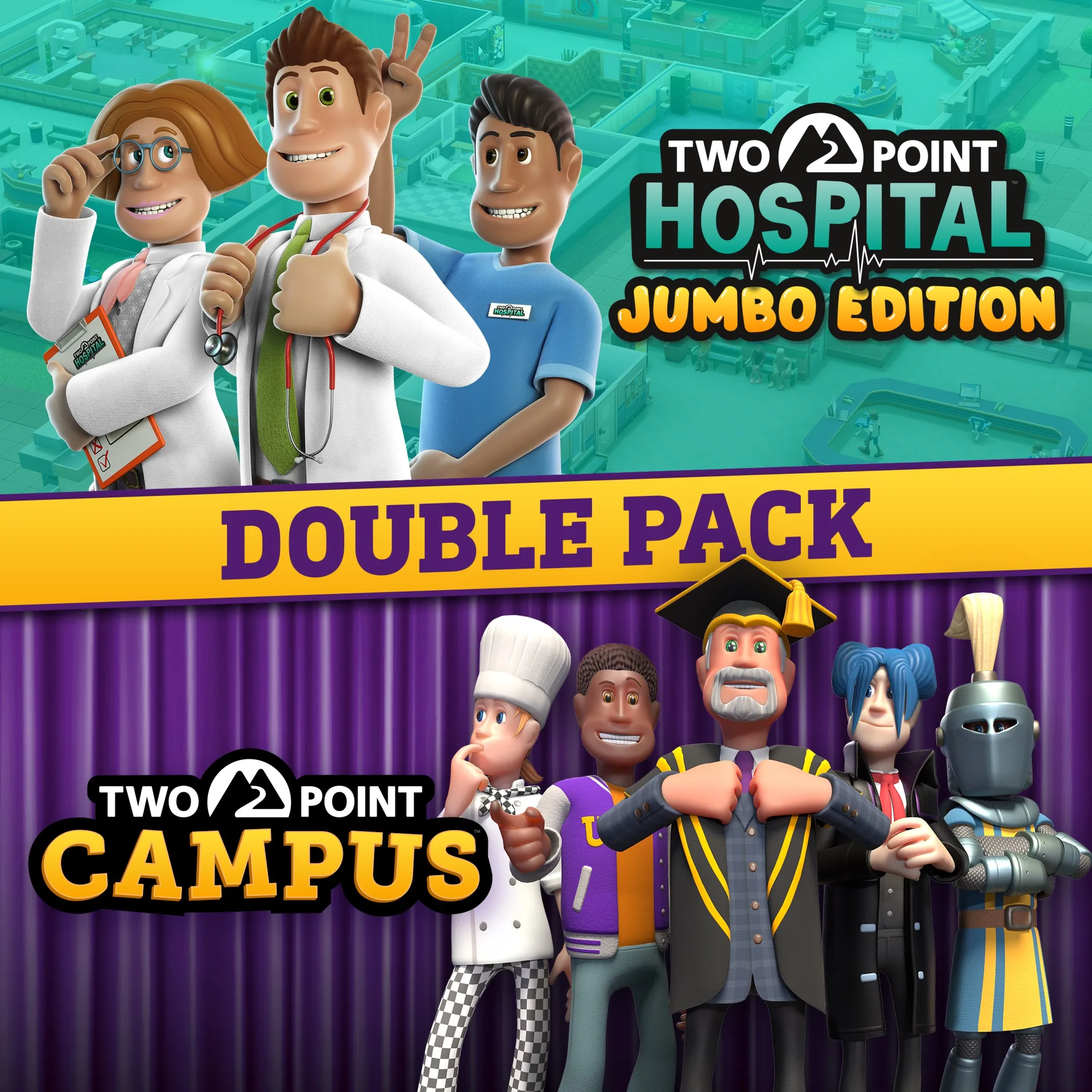 Two Point Hospital and Two Point Campus Double Pack | XBOX | На любой аккаунт