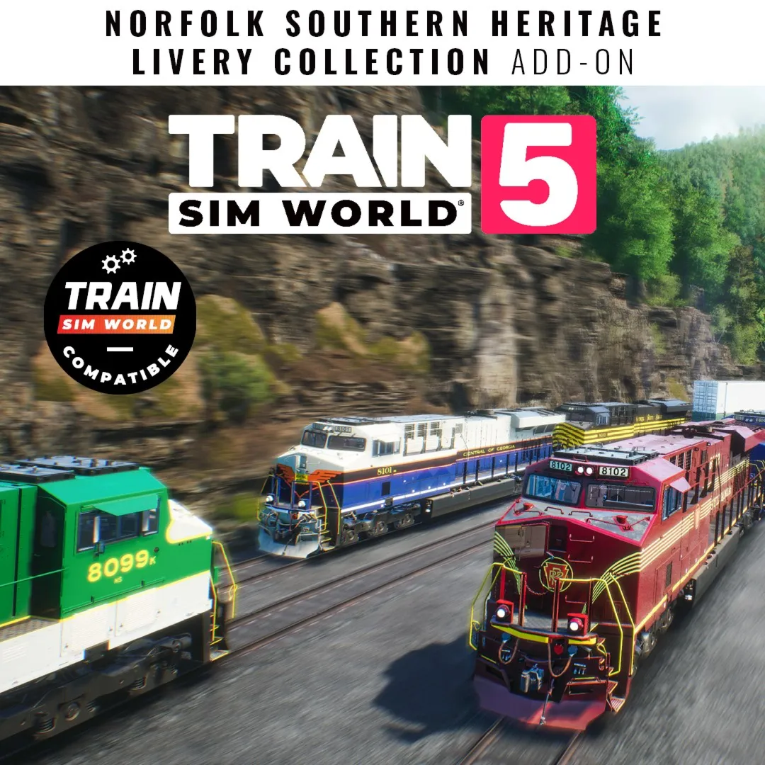 Train Sim World® 5: Norfolk Southern Heritage Livery Collection Add-On | XBOX+PC | На