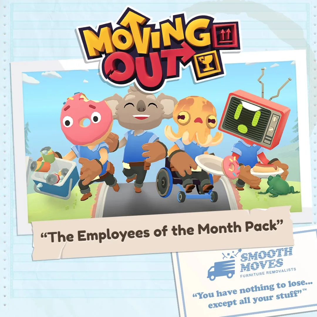 Moving Out - The Employees of the Month Pack | XBOX | На любой аккаунт