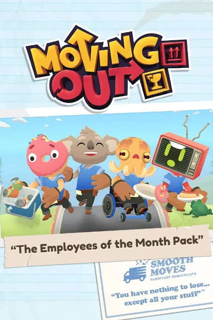 Moving Out - The Employees of the Month Pack | XBOX | На любой аккаунт