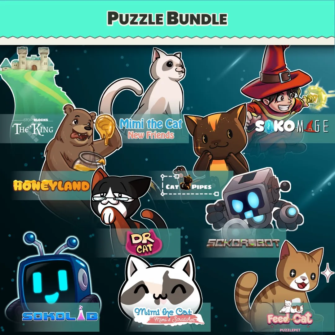 Storyblocks + Cat Games + Soko Games (BUNDLE) | XBOX | На любой аккаунт