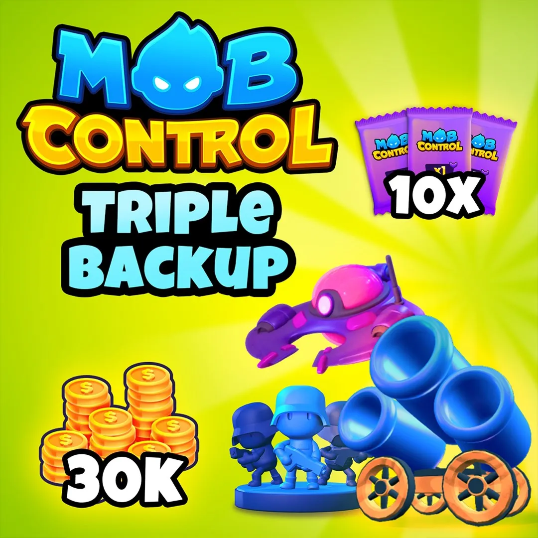 Mob Control: Triple Backup | XBOX+PC | На любой аккаунт