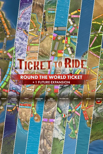 Ticket to Ride®: Round the World Ticket | XBOX | На любой аккаунт