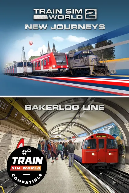 Train Sim World® 2: Bakerloo Line  Silver 1972 Stock (Train Sim World® 3 Compatible)