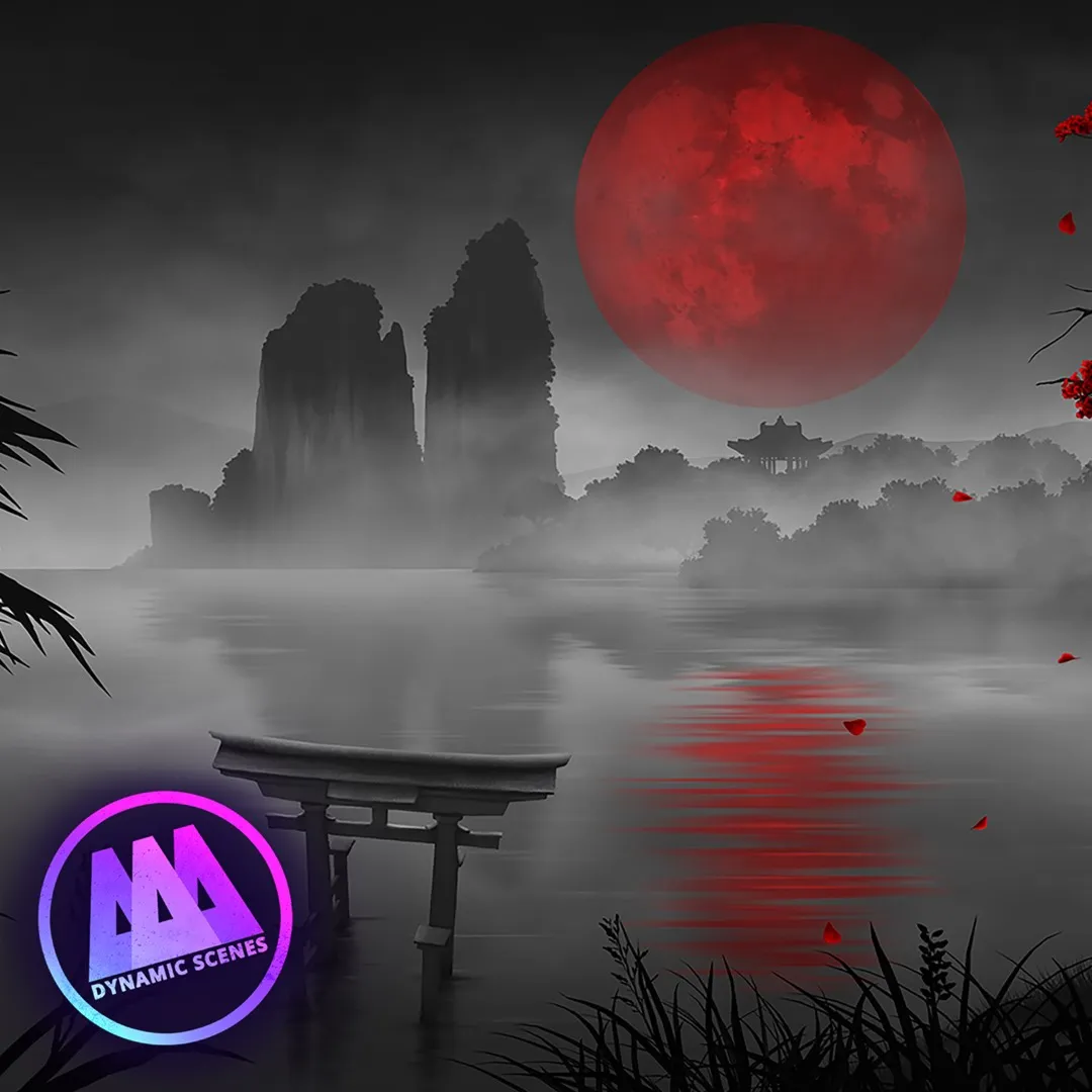 AAA Dynamic Scenes - Blood Sakura Lake Dynamic Scene | XBOX | На любой аккаунт