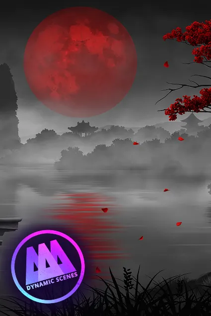 AAA Dynamic Scenes - Blood Sakura Lake Dynamic Scene | XBOX | На любой аккаунт