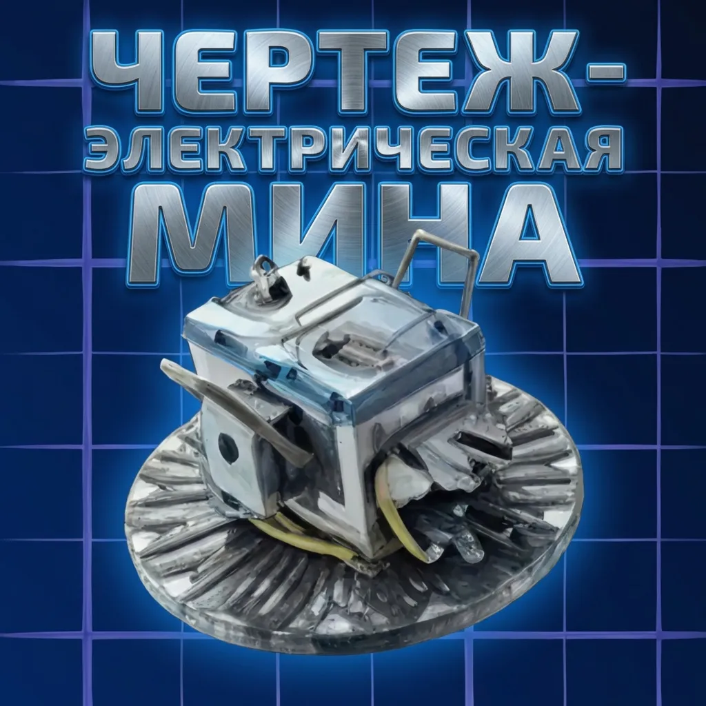 ЧЕРТЕЖ - ЭЛЕКТРИЧЕСКАЯ МИНА ARC Raiders