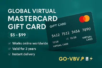 💳 Глобальная Виртуальная Платёжная Карта | $5–$99 Баланс | Онлайн Оплата