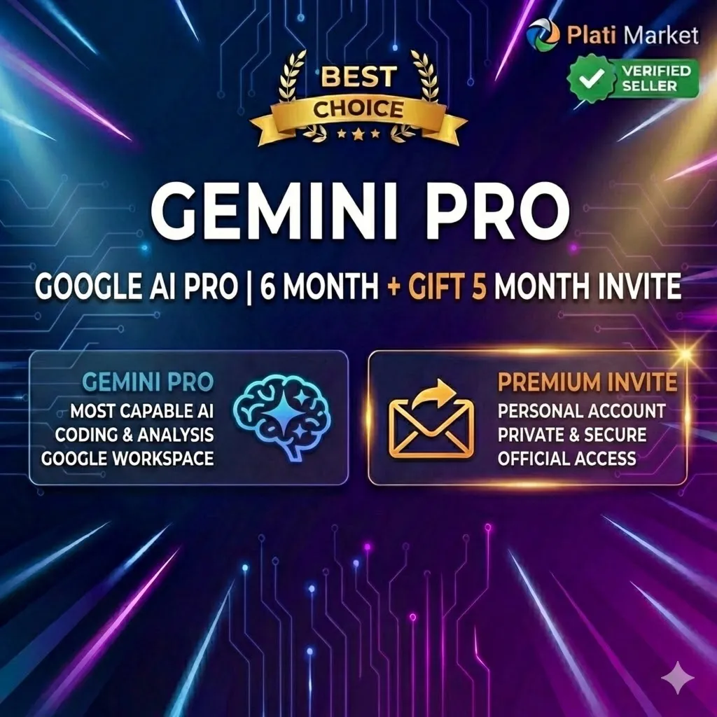 GEMINI Pro (GOOGLE AI PRO) 2 ТБ Гугл Диска НА ~6 МЕСЯЦЕВ