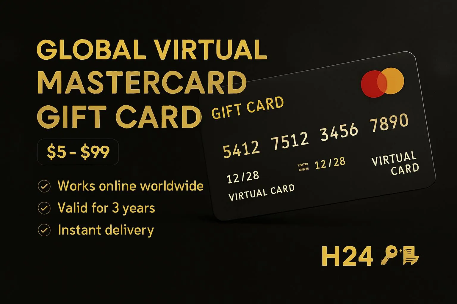 💳 Глобальная Виртуальная Платёжная Карта | $5–$99 Баланс | Онлайн Оплата