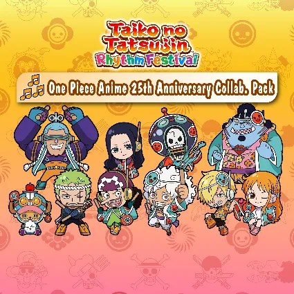 Taiko no Tatsujin: Rhythm Festival - One Piece Anime 25th Anniversary Collab. Pack |