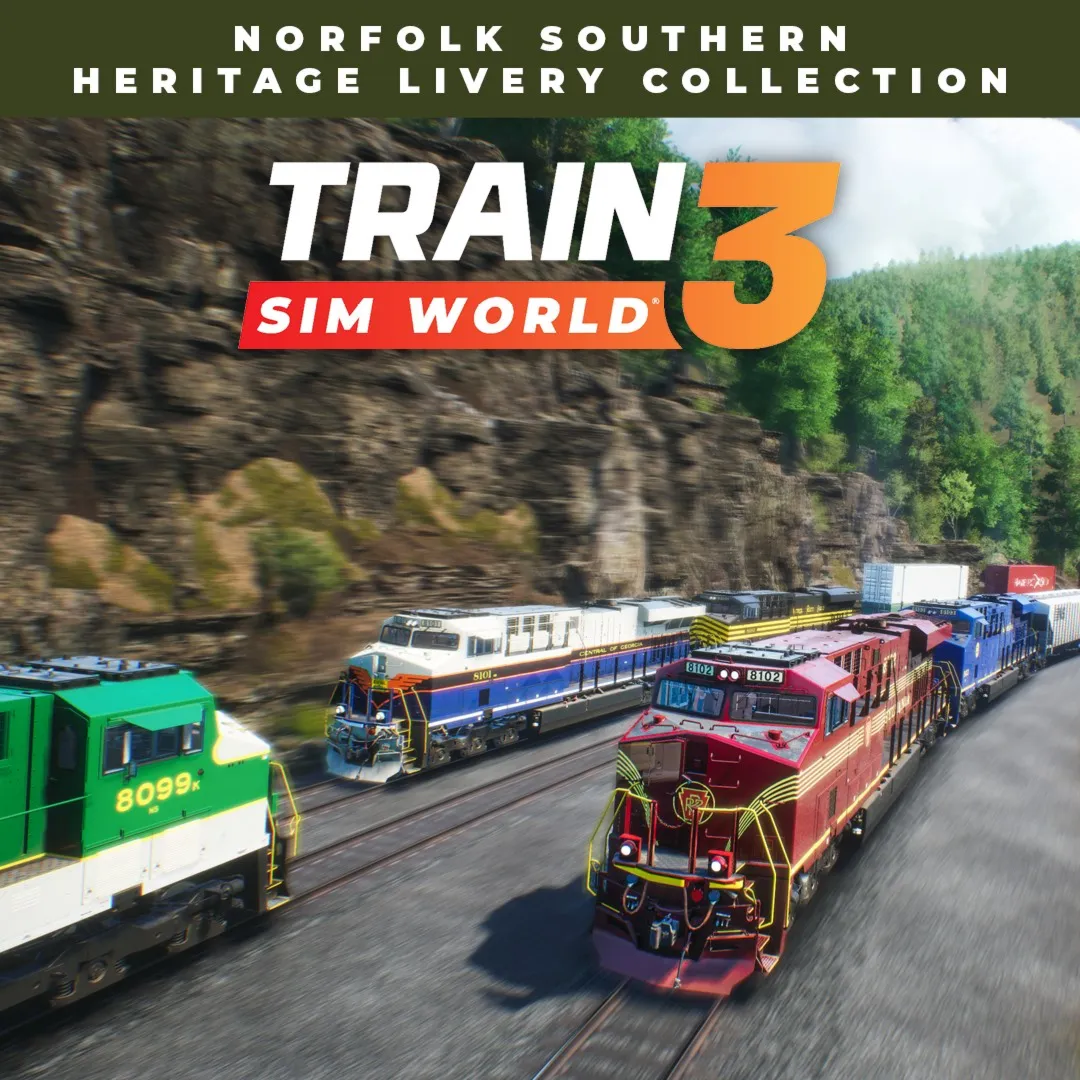 Train Sim World® 3: Norfolk Southern Heritage Livery Collection Add-On | XBOX+PC | На