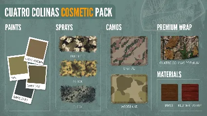 theHunter: Call of the Wild™ - Cuatro Colinas Cosmetic Pack DLC