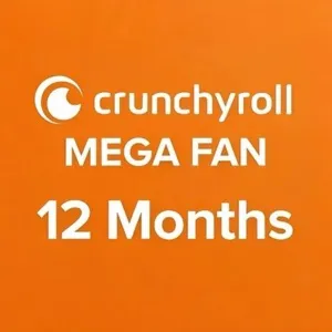 Crunchyroll Premium Mega Fan 12 месячная глобальная гарантия на аккаунт