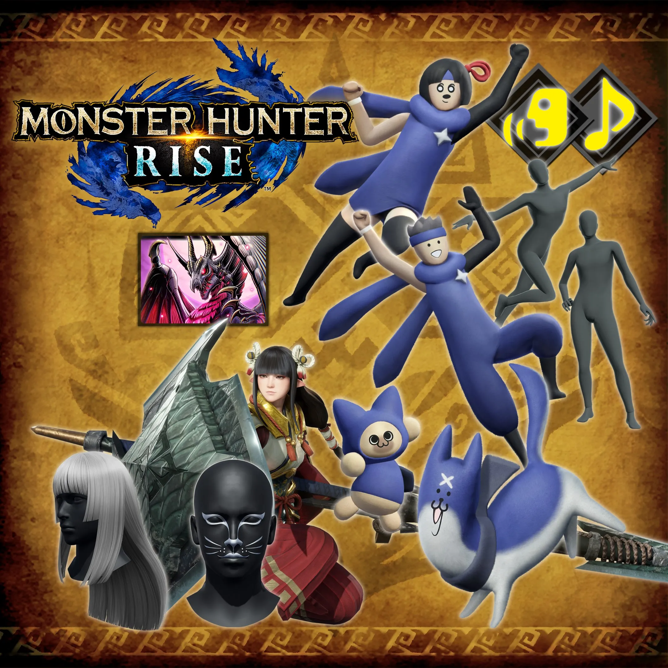 Monster Hunter Rise DLC Pack 9 | XBOX+PC | На любой аккаунт