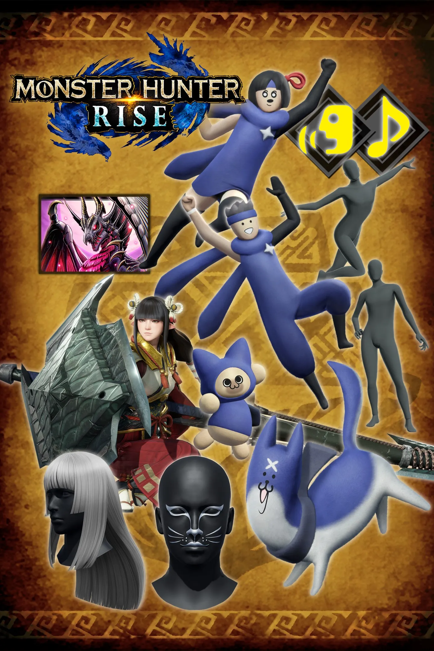 Monster Hunter Rise DLC Pack 9 | XBOX+PC | На любой аккаунт