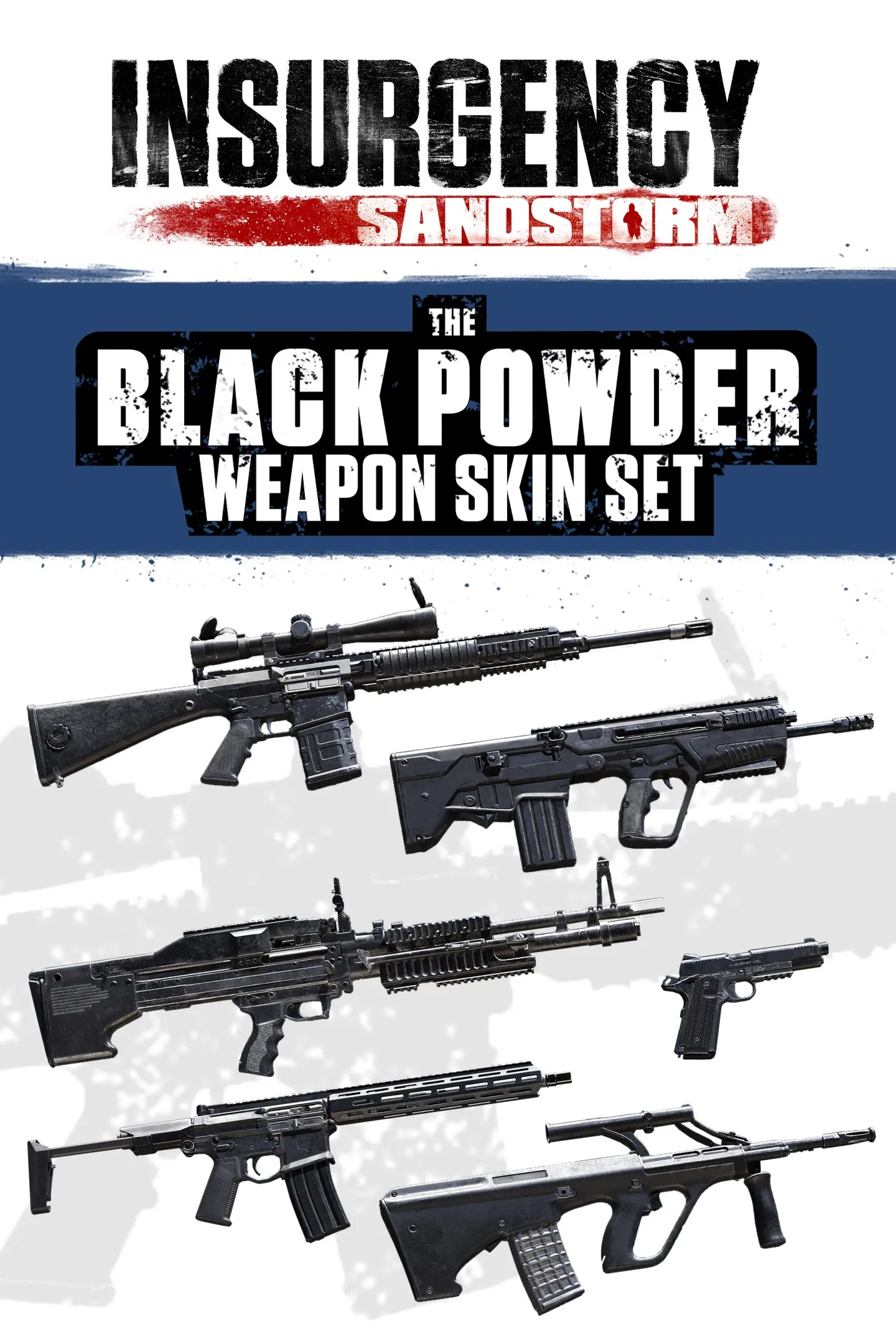Insurgency: Sandstorm - Black Powder Weapon Skin Set | XBOX+PC | For any account