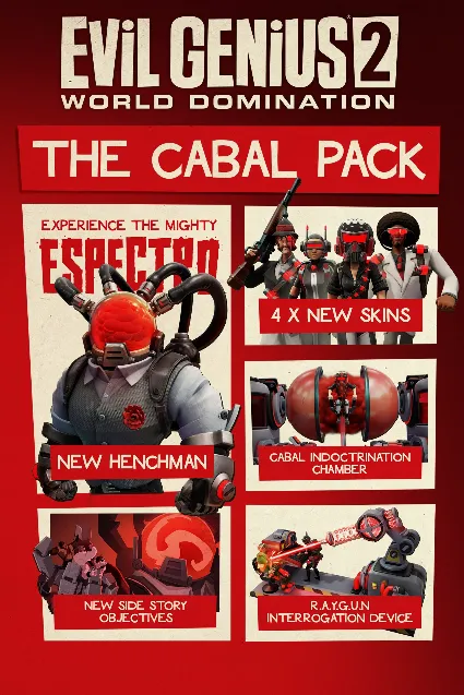 Evil Genius 2: Cabal Pack | XBOX+PC | На любой аккаунт