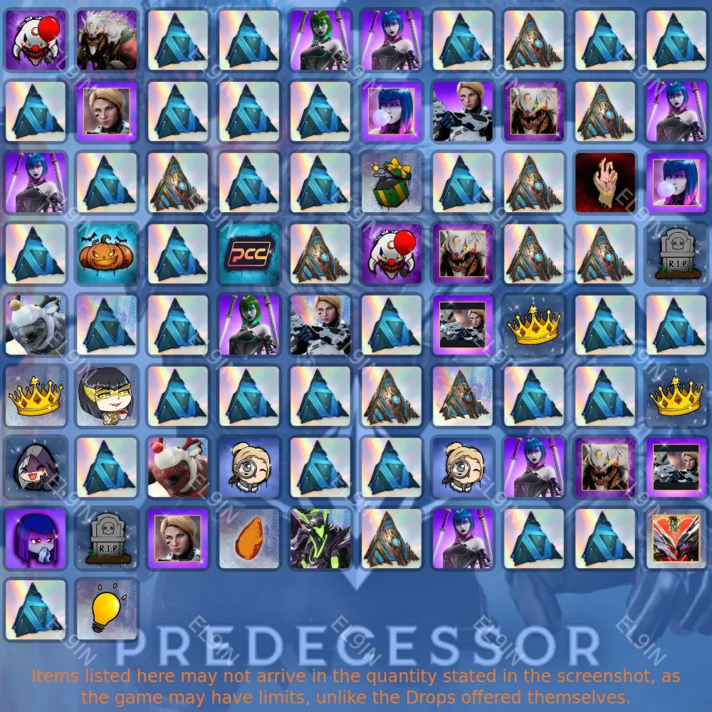 PredecessorТвич Дропсы82 предметов + 