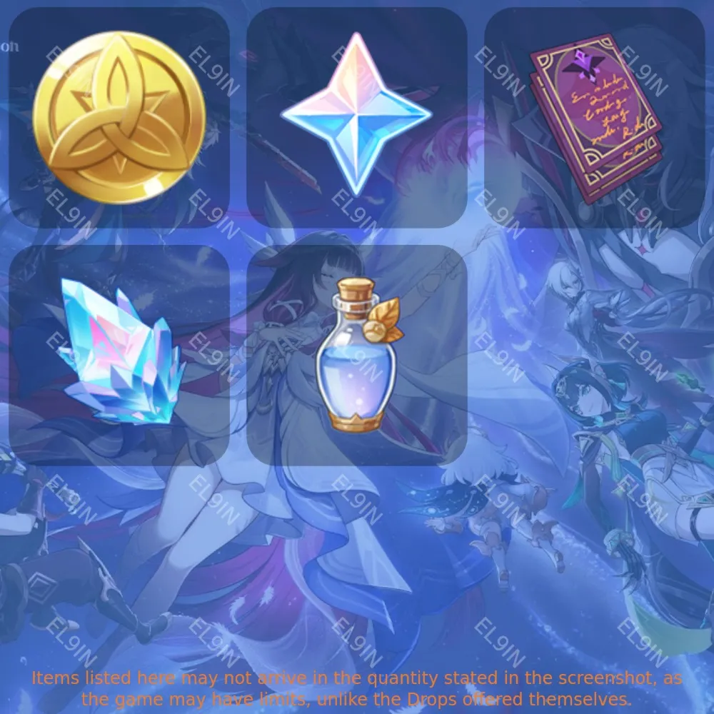 💫Genshin Impact🎶Твич Дропсы💫5 предметов + 🎁