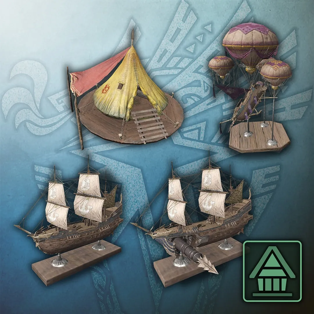 MHW:I Room Decor: Mini Model Set | XBOX | На любой аккаунт