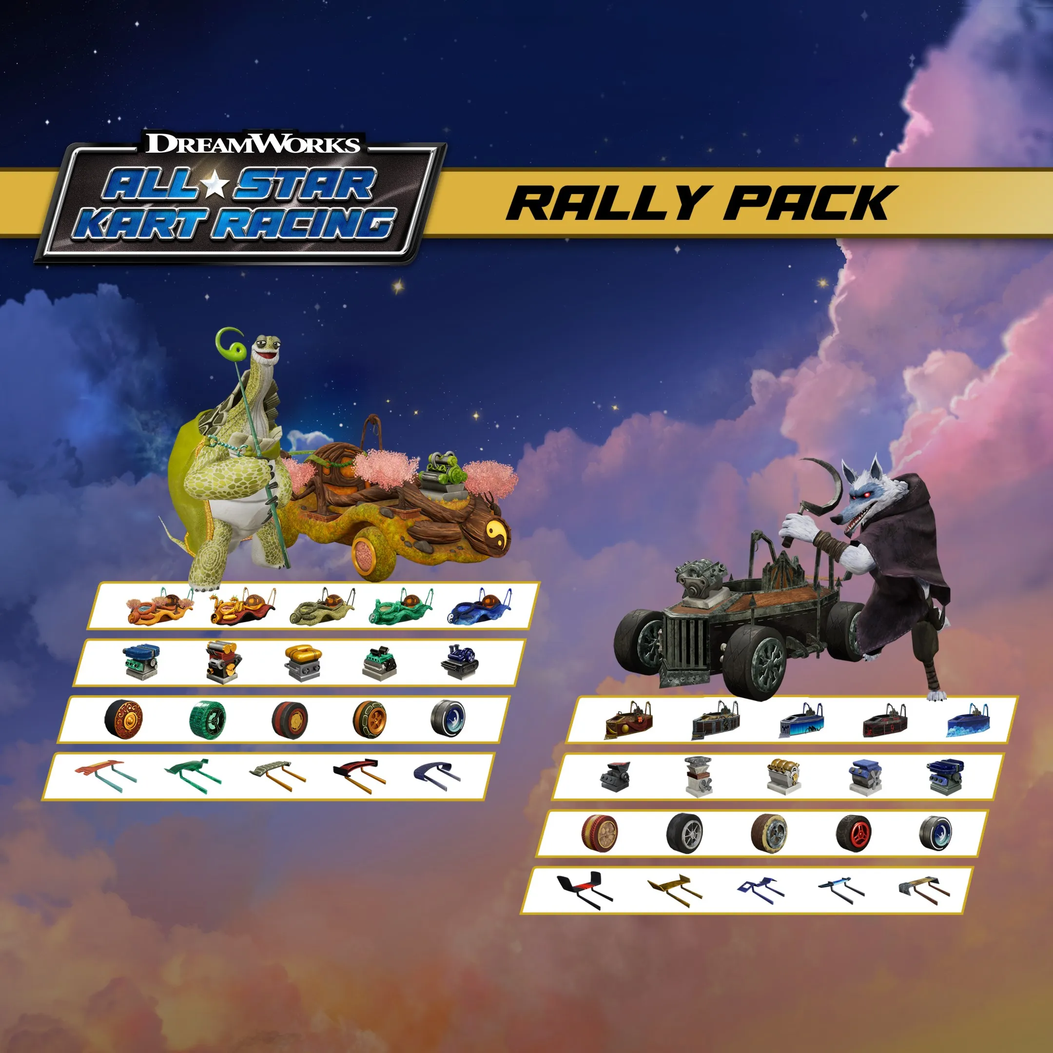 DreamWorks All-Star Kart Racing - Rally Pack | XBOX | На любой аккаунт