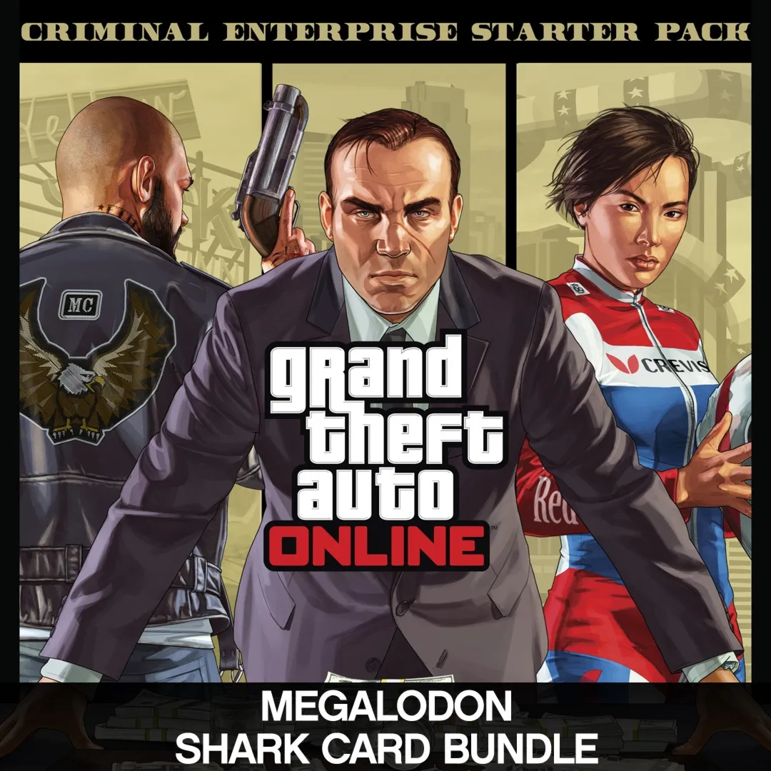 Criminal Enterprise Starter Pack and Megalodon Shark Card Bundle | XBOX | На любой ак