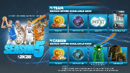 ️NBA 2K26 MyTEAM Season 5 Bonus Offer STEAM GIFT