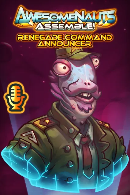 Renegade Command - Awesomenauts Assemble! Announcer | XBOX | На любой аккаунт