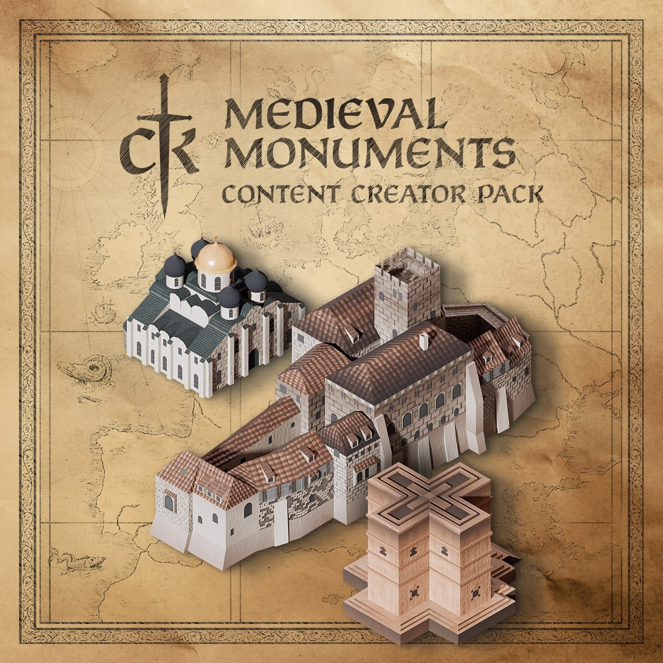 Crusader Kings III Content Creator Pack: Medieval Monuments | PC | На любой аккаунт