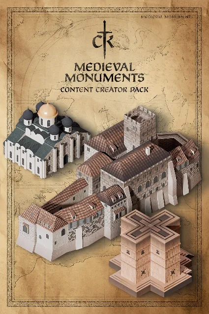 Crusader Kings III Content Creator Pack: Medieval Monuments | PC | На любой аккаунт