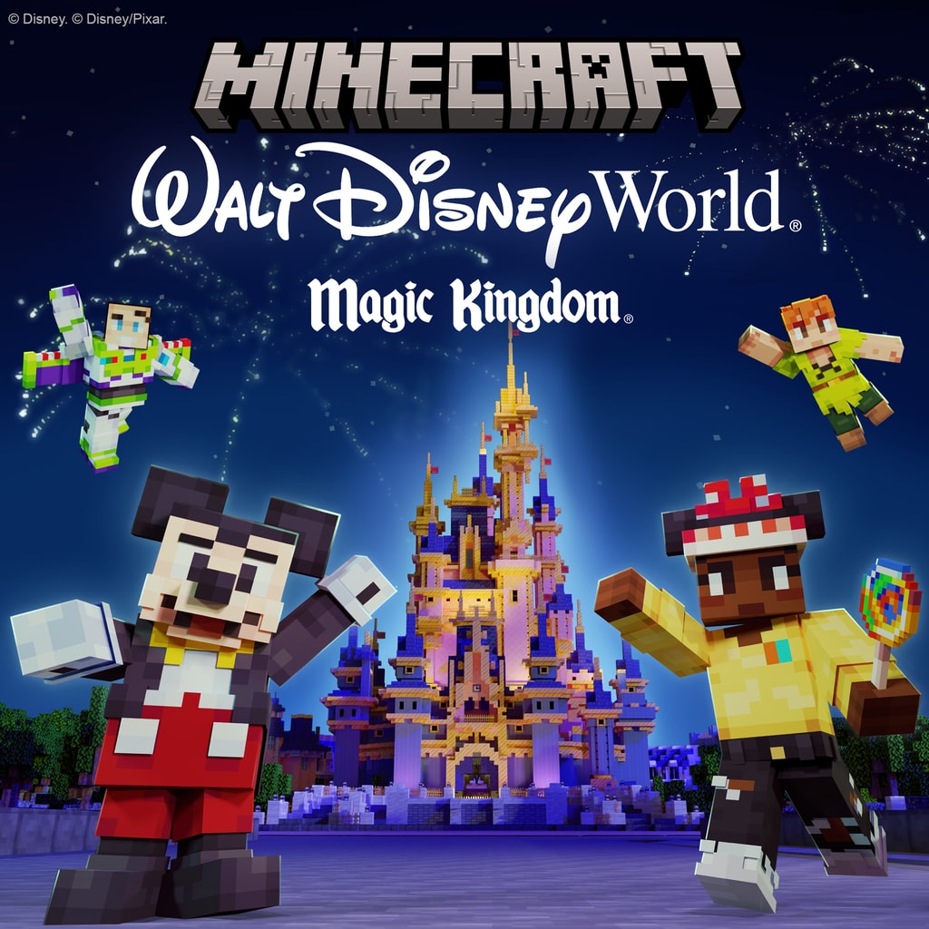 Buy Minecraft Walt Disney World Magic Kingdom Adventure Psn Cheap 