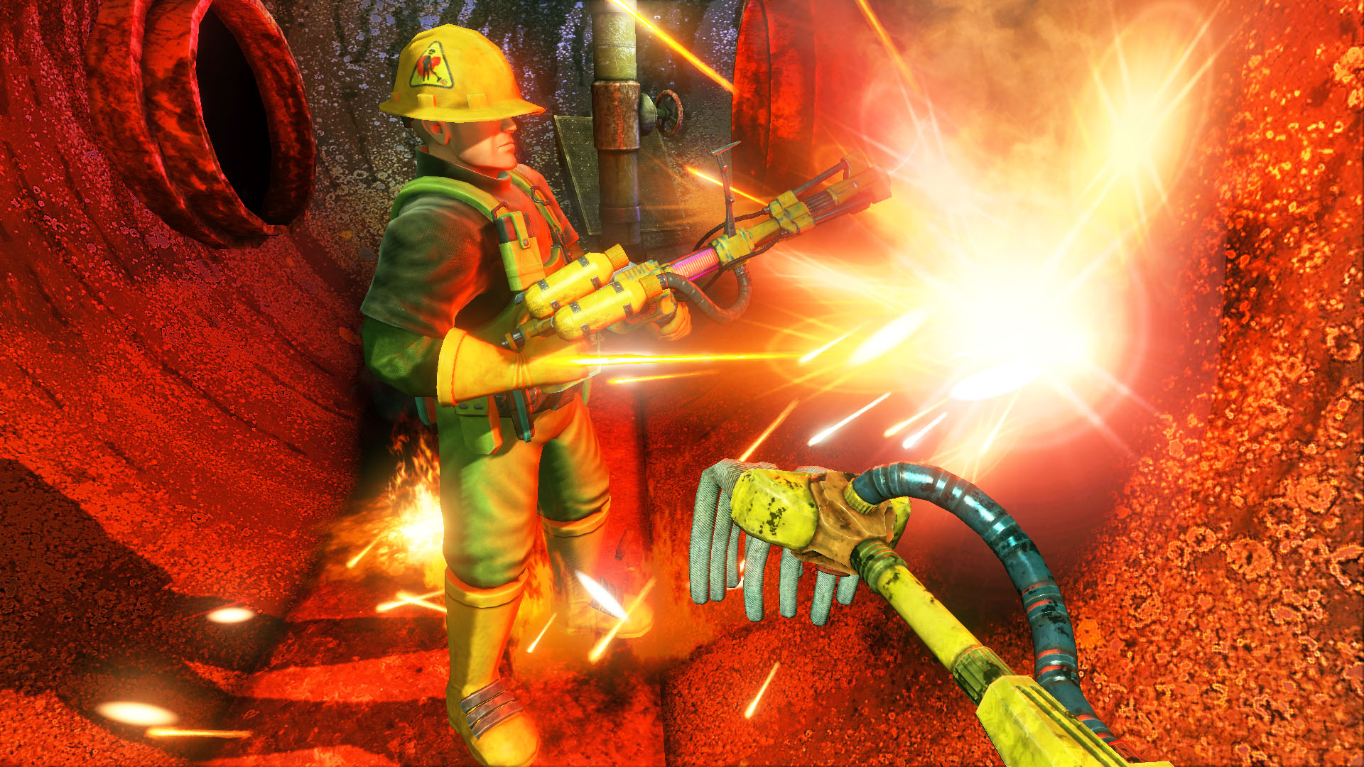 Игра cleanup. Игра про уборщика Viscera Cleanup detail.