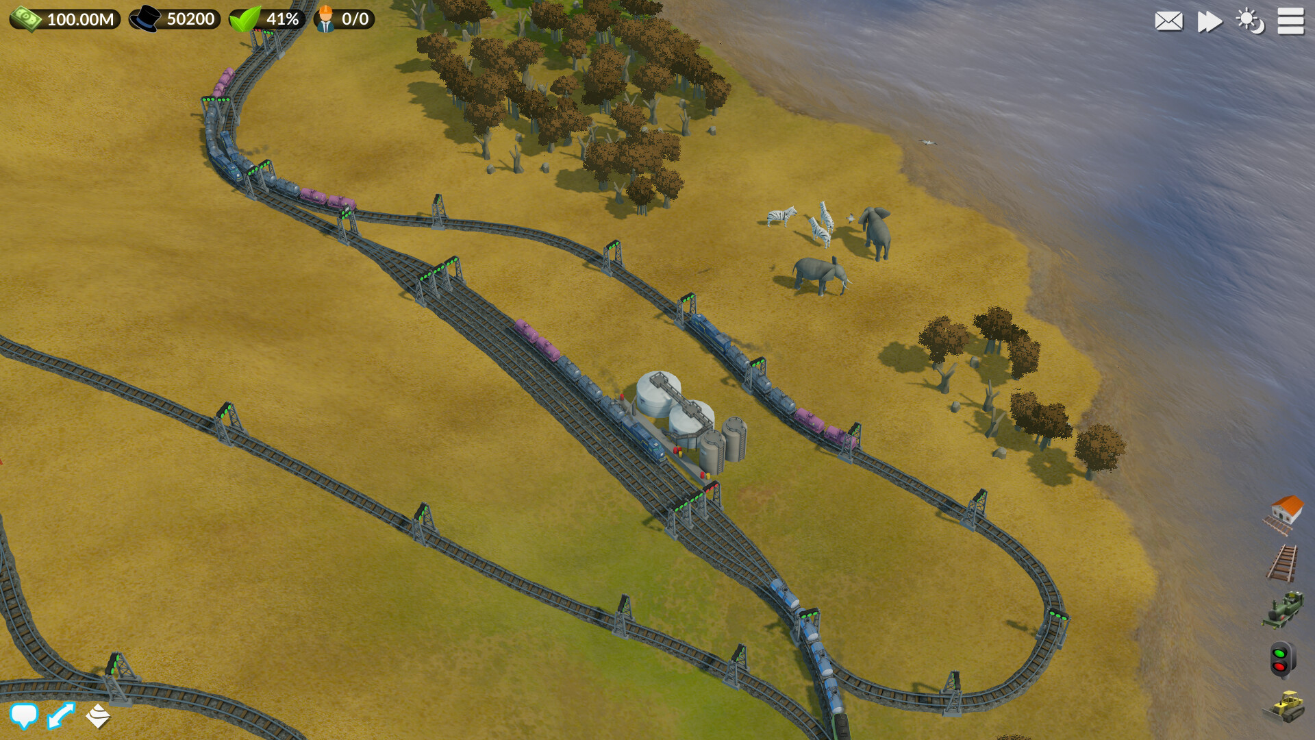 Deckelevens railroads