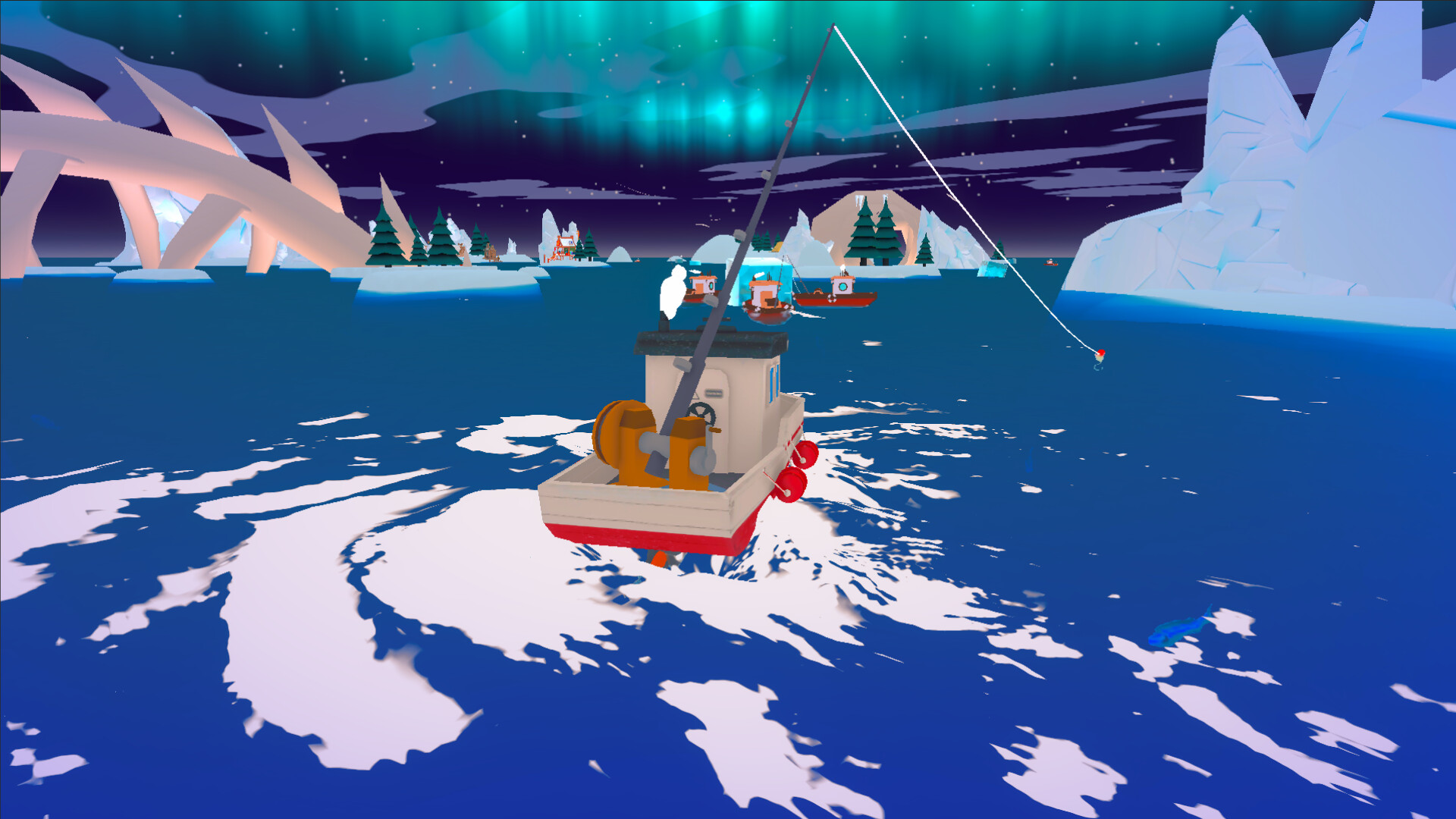 Catch cook fishing adventure. Игра бумажная рыбалка. dreams to catch game.